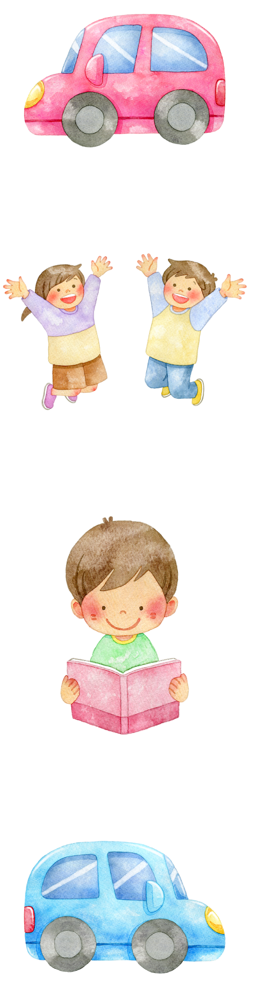 1日の流れイラスト